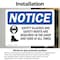 Signmission 5 in Height, 7 in Width, Vinyl Decal, Rectangle OS-2PACK-NS-D-57-L-18161 - alternate 3
